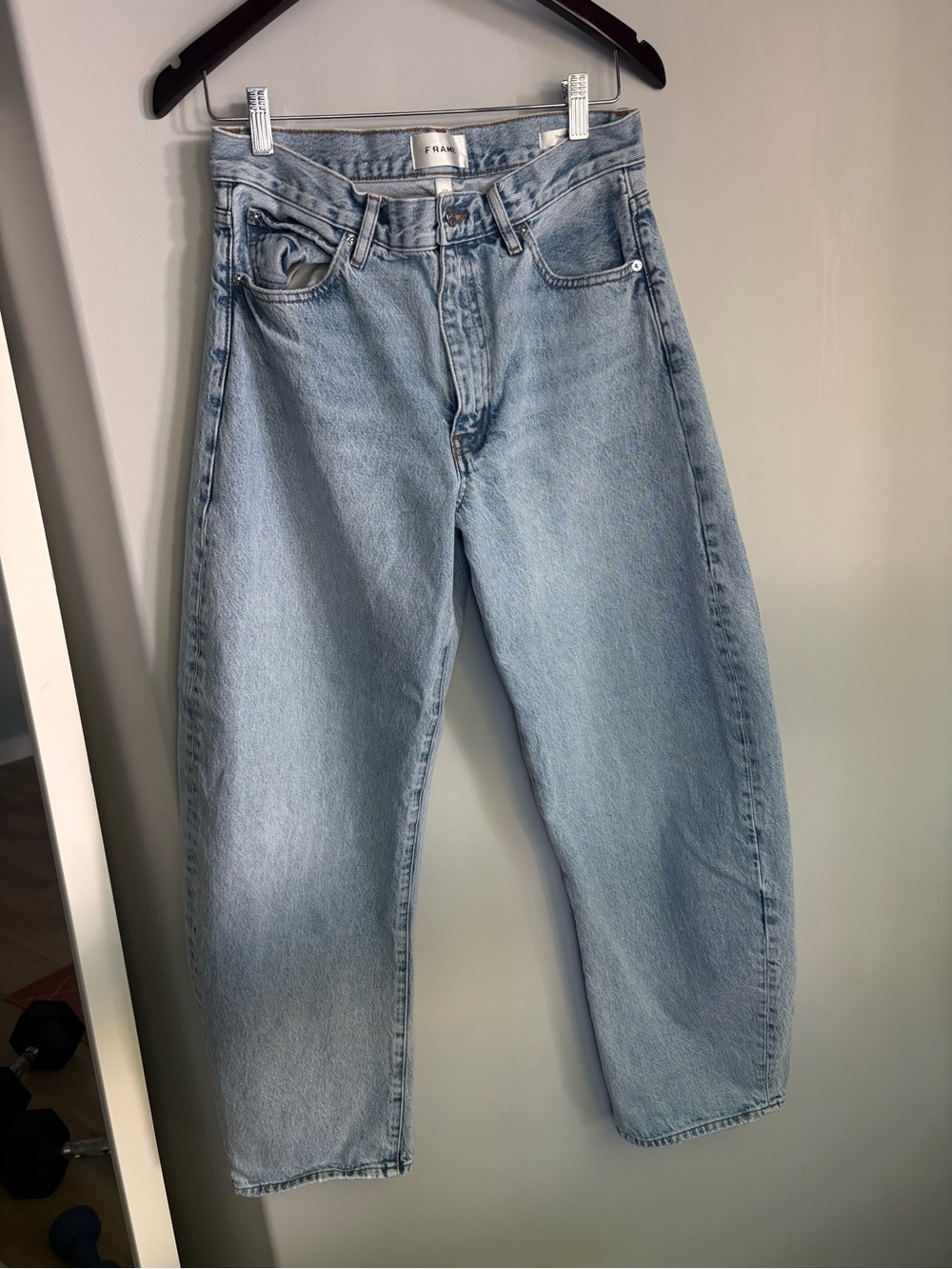 Frame The Bubble barrel jeans